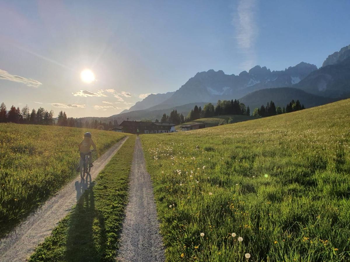 Haus Strobler Apartment Going am Wilden Kaiser ภายนอก รูปภาพ