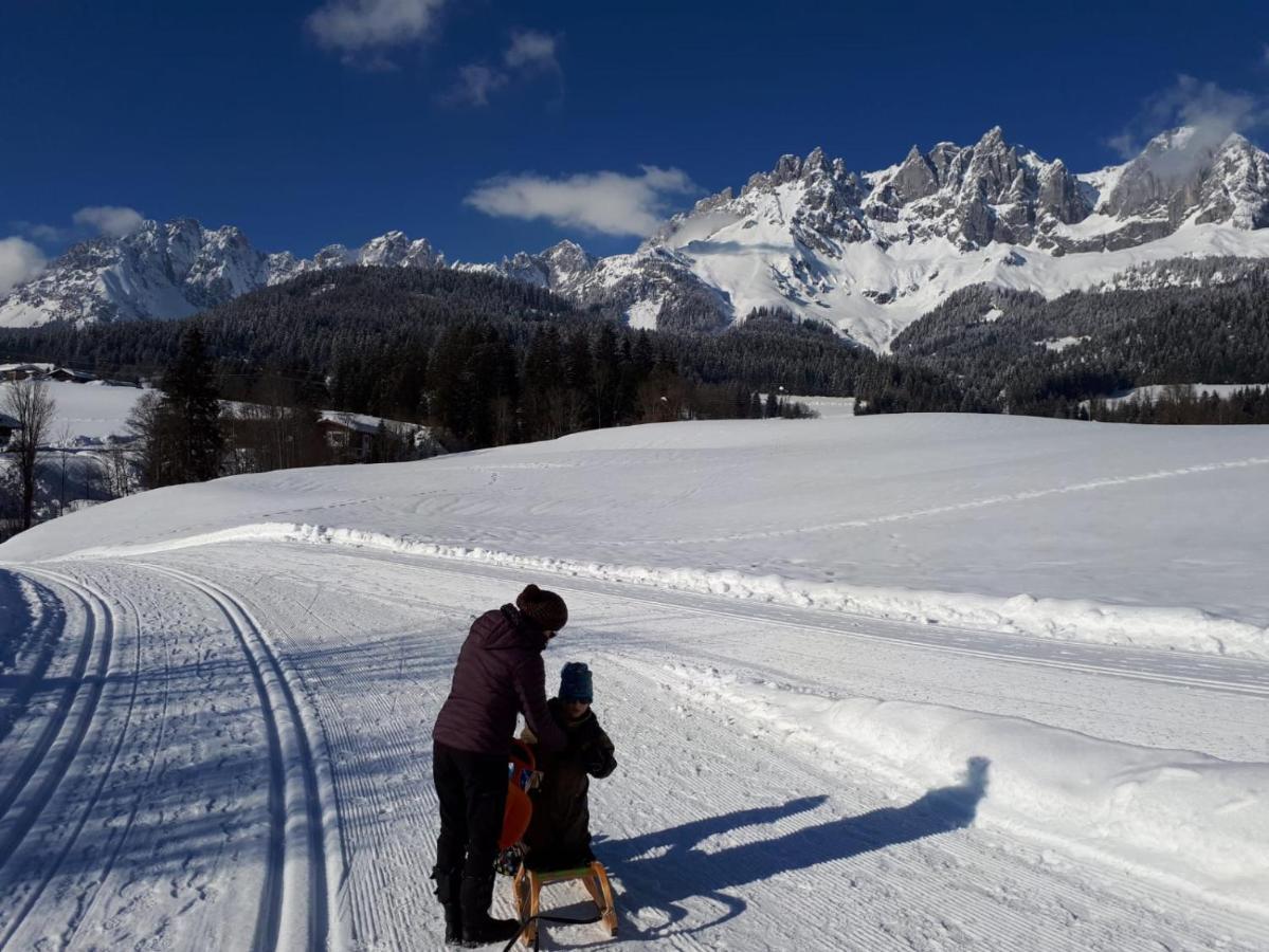 Haus Strobler Apartment Going am Wilden Kaiser ภายนอก รูปภาพ