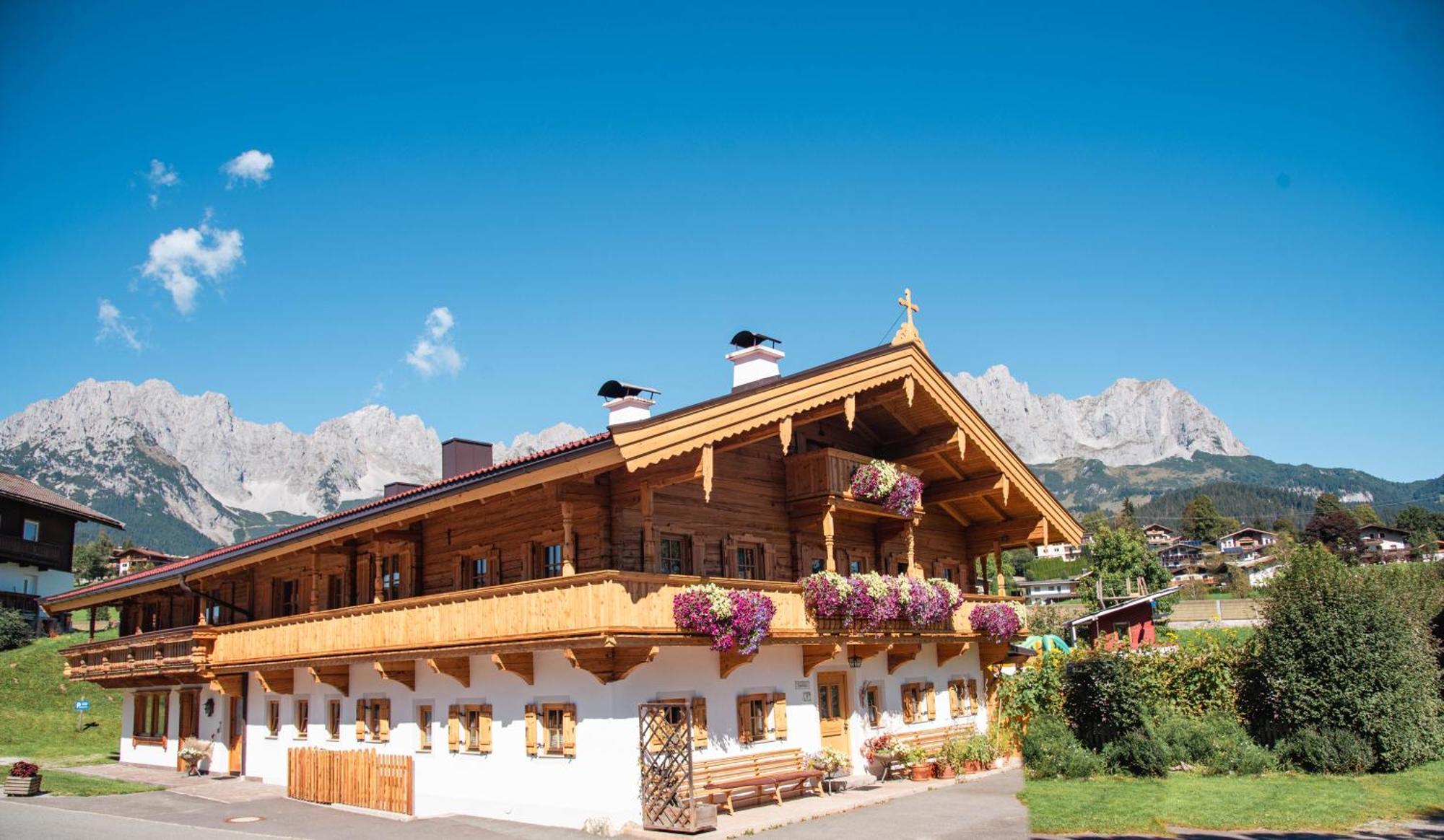 Haus Strobler Apartment Going am Wilden Kaiser ภายนอก รูปภาพ