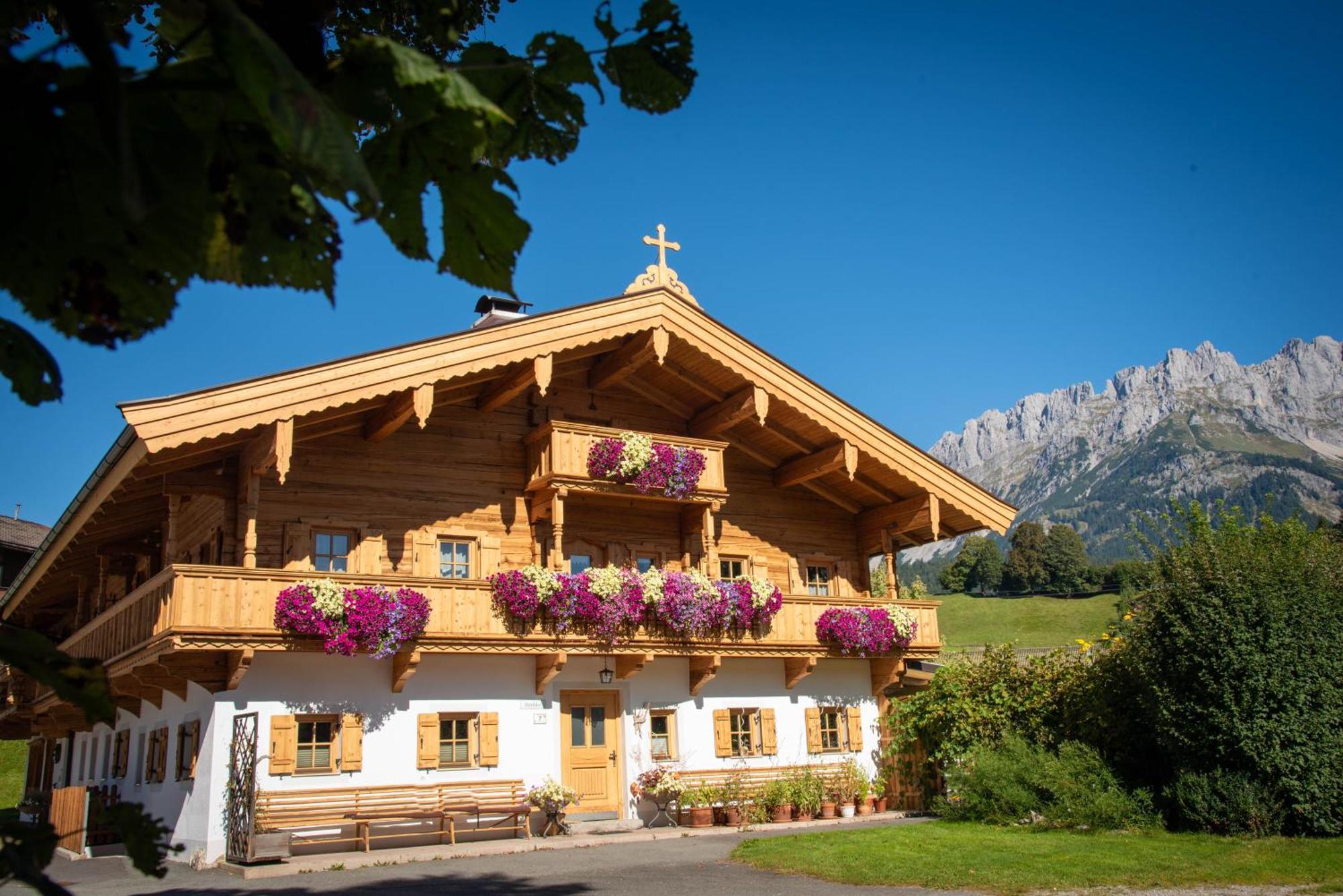 Haus Strobler Apartment Going am Wilden Kaiser ภายนอก รูปภาพ