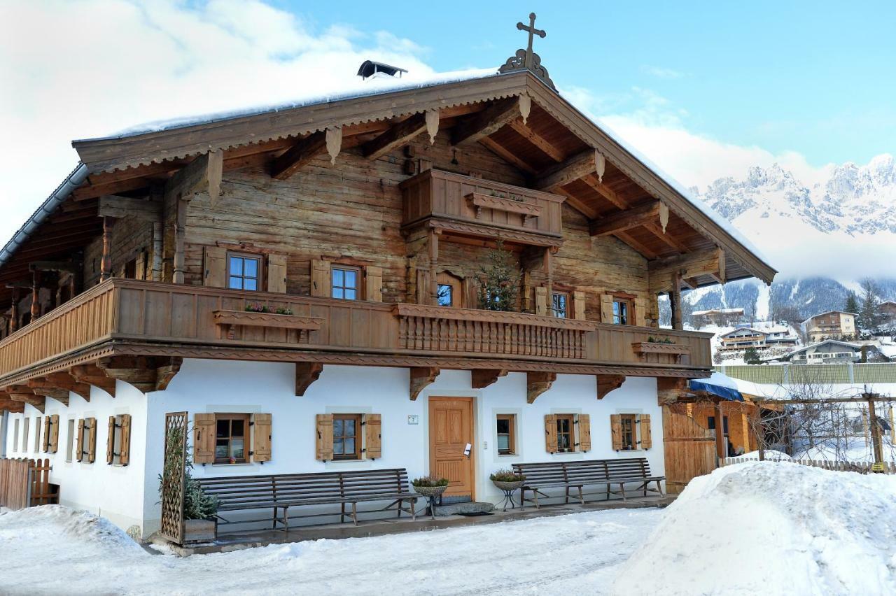 Haus Strobler Apartment Going am Wilden Kaiser ภายนอก รูปภาพ